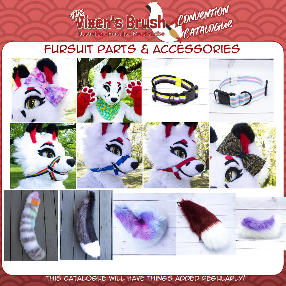 Catalogue Page 8 - Fursuit Parts & Accessories