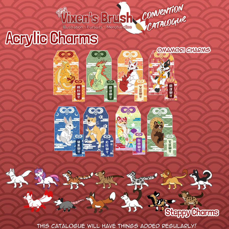 Catalogue Page 5 - Acrylic Charms & Badges
